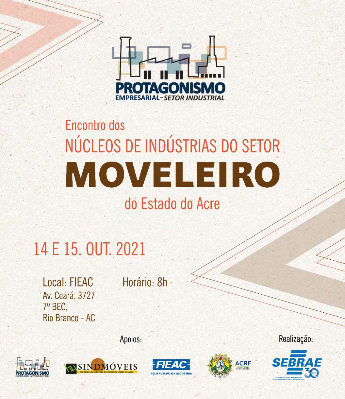 convite Moveleiros cartaz